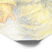 Angel in flight with a smile フォトプリント            (角)