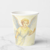 Angel in flight with a smile 紙コップ (正面)