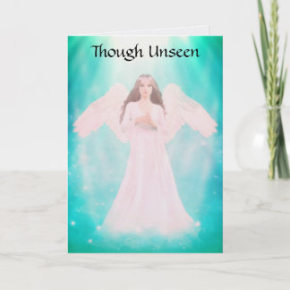 Angel In Mist Birthday Greeting Card シーズンカード