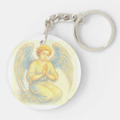 Angel in prayer キーホルダー (裏面)