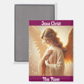  Angel In Prayer Easter Magnet マグネット (正面/裏面)