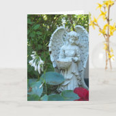 Angel in Springtime - Martha's Vineyard Card カード (黄色い花)