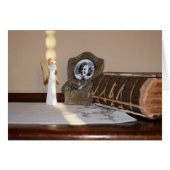 Angel in the Light Greeting Card (正面横)