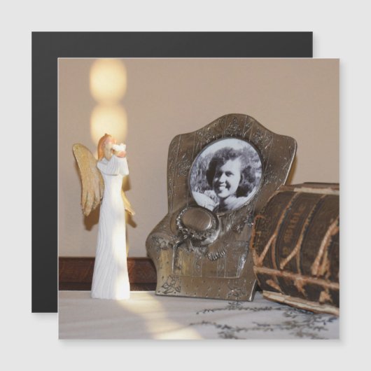 Angel in the Light Greeting Card (正面/裏面)