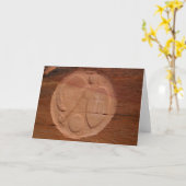 Angel in the Rock Greeting Card カード (黄色い花)