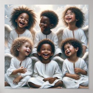 Angel Kidzプリント、バリューポスター紙（マット） ポスター