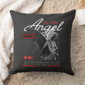 Angel maximalist Throw Pillow クッション (ブランケット)