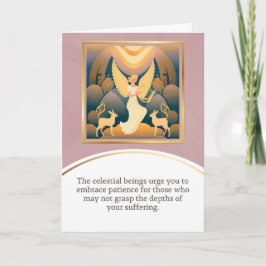 angel message egypt  happy birthday カード