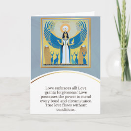 angel message egypt  happy birthday カード