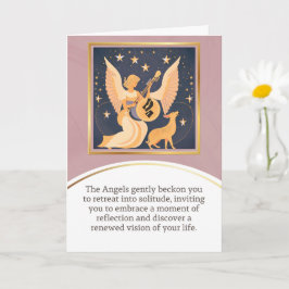 angel message egypt  happy birthday カード