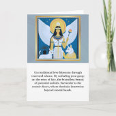 angel message egypt  happy birthday カード (正面)