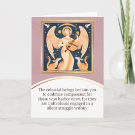 angel message egypt  happy birthday カード