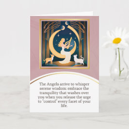 angel message egypt  happy birthday カード