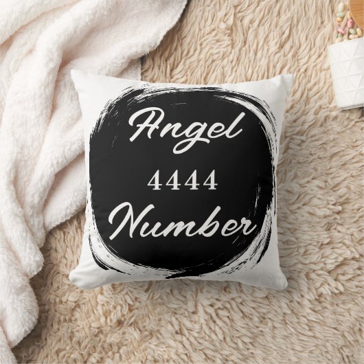 Angel Number "4444" Double Sided  クッション (ブランケット)