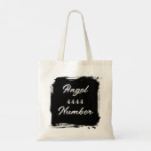 Angel Number "4444" Double Sided Tote Bag トートバッグ (裏面)