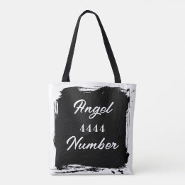 Angel Number "4444" Double Sided Tote Bag トートバッグ