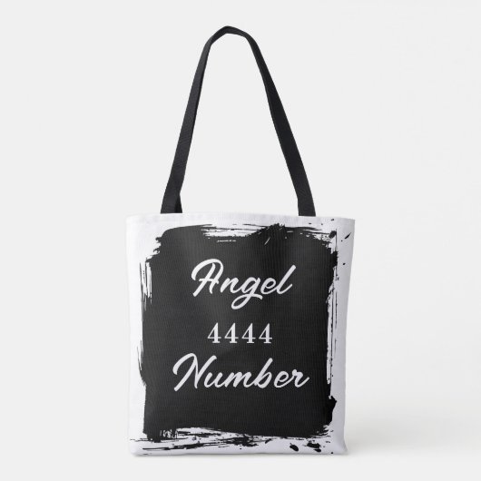 Angel Number "4444" Double Sided Tote Bag トートバッグ (裏面)