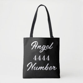 Angel Number "4444" T-Shirt トートバッグ