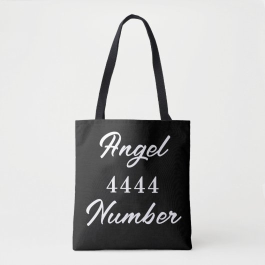 Angel Number "4444" T-Shirt トートバッグ (正面)