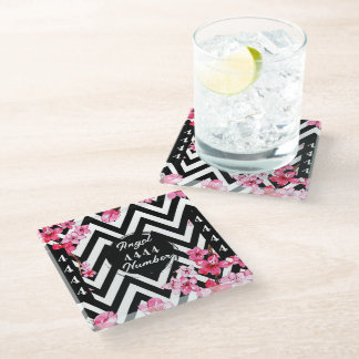 Angel Numberr "4444"  ガラスコースター