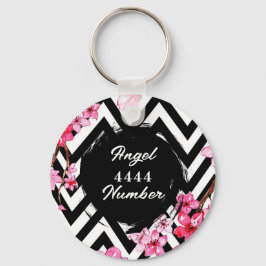 Angel Numberr "4444"  キーホルダー