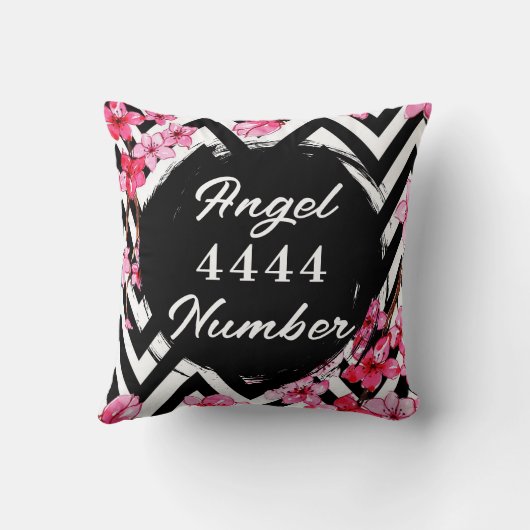 Angel Numberr "4444"  クッション (裏面)