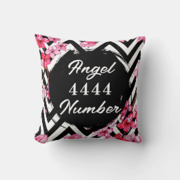 Angel Numberr "4444"  クッション