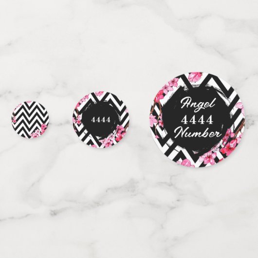 Angel Numberr "4444"  コンフェッティ (裏面)