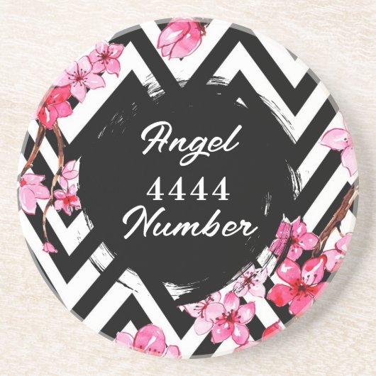 Angel Numberr "4444" コースター (正面)