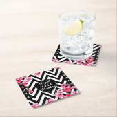 Angel Numberr "4444"  スクエアペーパーコースター (インサイチュ)