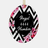 Angel Numberr "4444"  セラミックオーナメント (右)