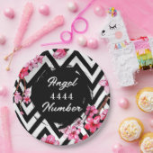 Angel Numberr "4444"  ペーパープレート (パーティー)