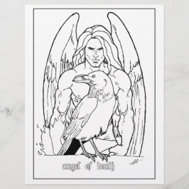 Angel of Death – カラーリングページ