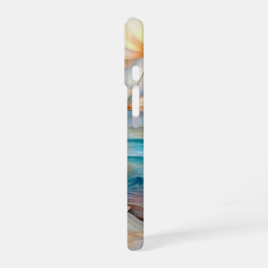 Angel of Emotions Serene  iPhone 16ケース (左側面)