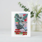 Angel of Independence Celebrates Football on a シーズンポストカード (スタンド正面)