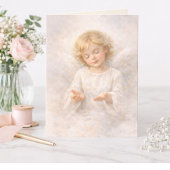 Angel of Surrender Watercolor Blank カード