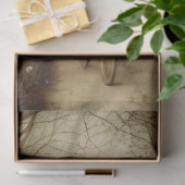 Angel on Bicycle Vintage Garden Art Decoupage 薄葉紙 (ギフト)