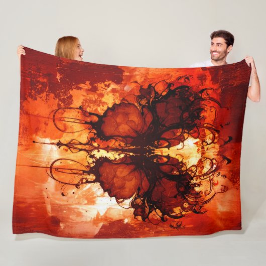 Angel panel 80x60 03 フリースブランケット (インサイチュ)