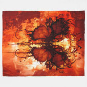 Angel panel 80x60 03 フリースブランケット (正面(横))