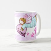 Angel peace mug コーヒーマグカップ (正面右)