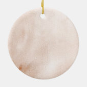 Angel Personalized Memorial Ornament セラミックオーナメント (裏面)