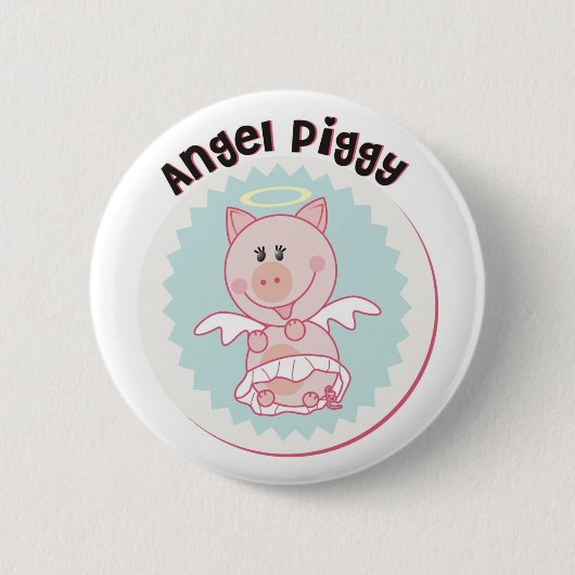 Angel_Piggy 缶バッジ (正面)