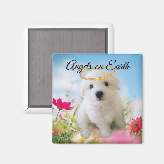 Angel Puppy Magnet マグネット (正面/裏面)