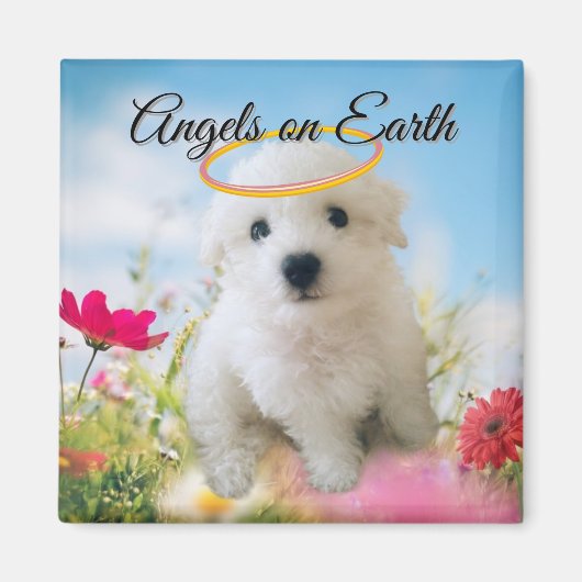 Angel Puppy Magnet マグネット (正面)