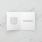 Angel & Shepherds Christmas Card シーズンカード (内部)