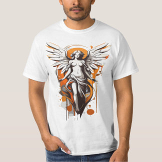 angel shirt creative modern tシャツ