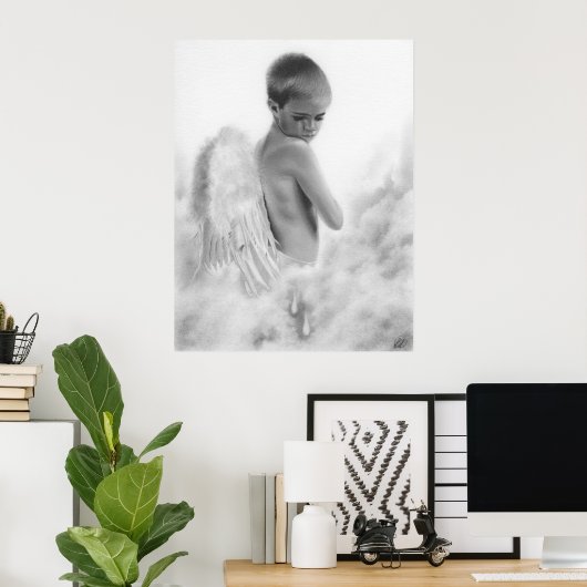 Angel Tears Poster ポスター (ホームオフィス)