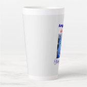 Angel, the Sassy Cat Mug カフェラテマグ (正面)