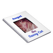 Angel the Sassy Cat Note Book ノートブック (右側)