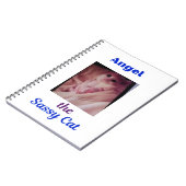 Angel the Sassy Cat Note Book ノートブック (左側)
